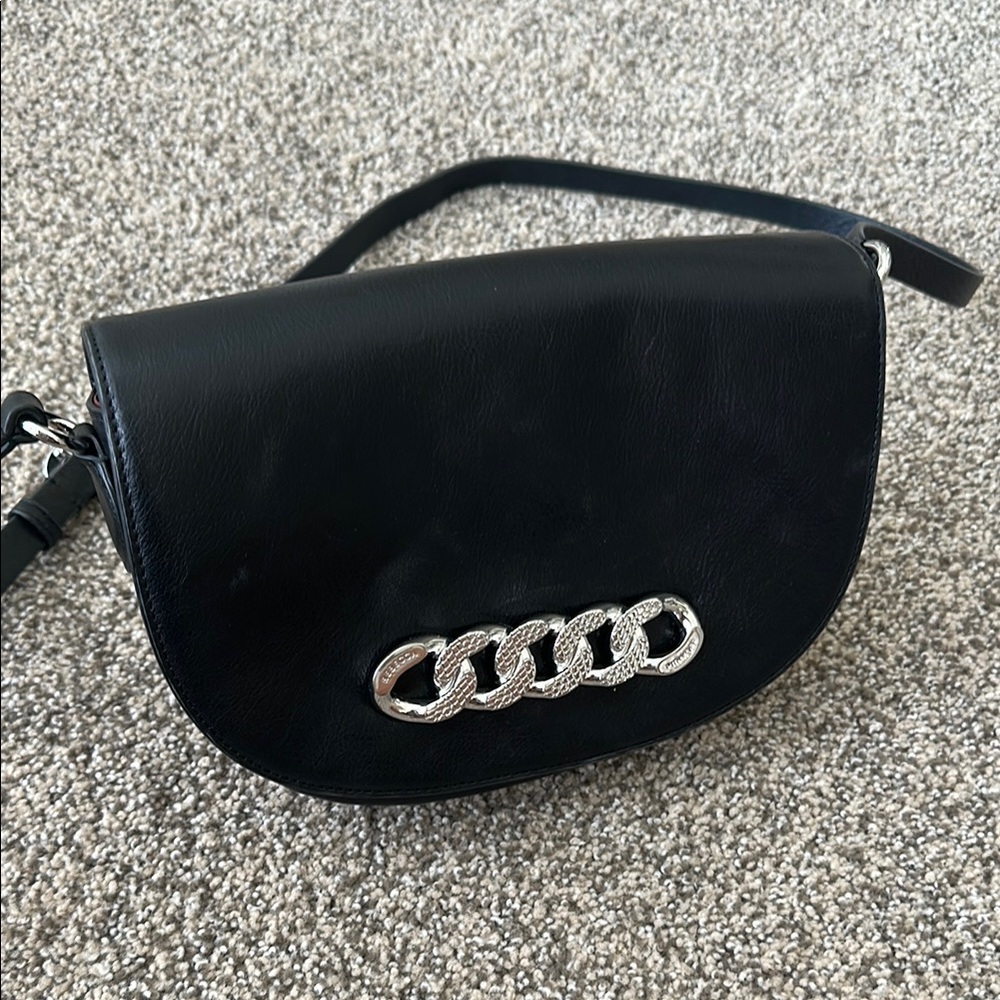 Rebecca Minkoff Florence Chain Flap Black Shoulder Bag - Excellent Condition